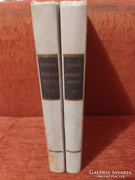 Alexandre Dumas - Húsz ​év múlva (A három testőr 2.) - 2 kötet - Európa - 1970