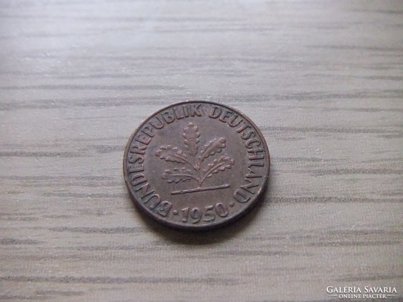 1 Pfennig 1950 ( f ) Germany