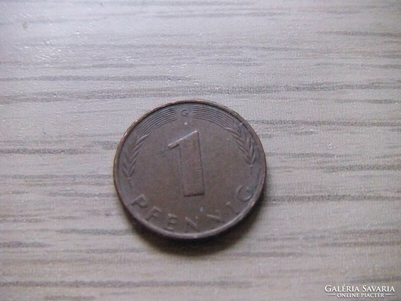 1 Pfennig 1973 ( g ) Germany