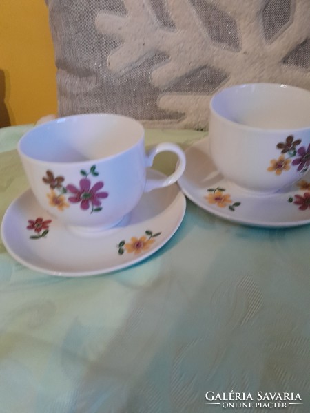Kahla tea cup collectors in pairs
