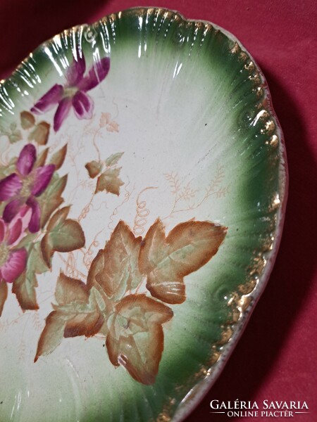 Antique hand-painted decorative wall plate