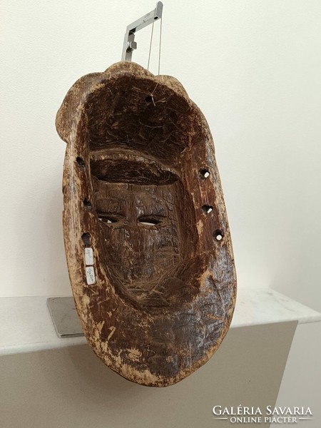 Antik afrikai patinás fa maszk Pende népcsoport Kongó africká maska 936 dob 52 7899
