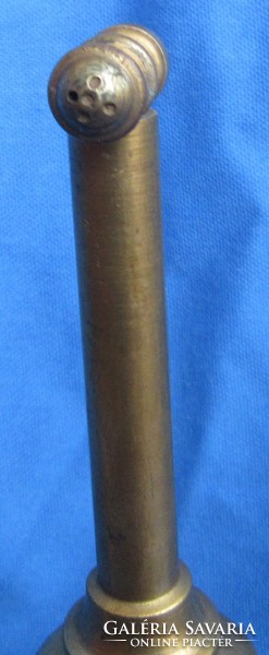 Antique copper rose water holder, 26 cm high