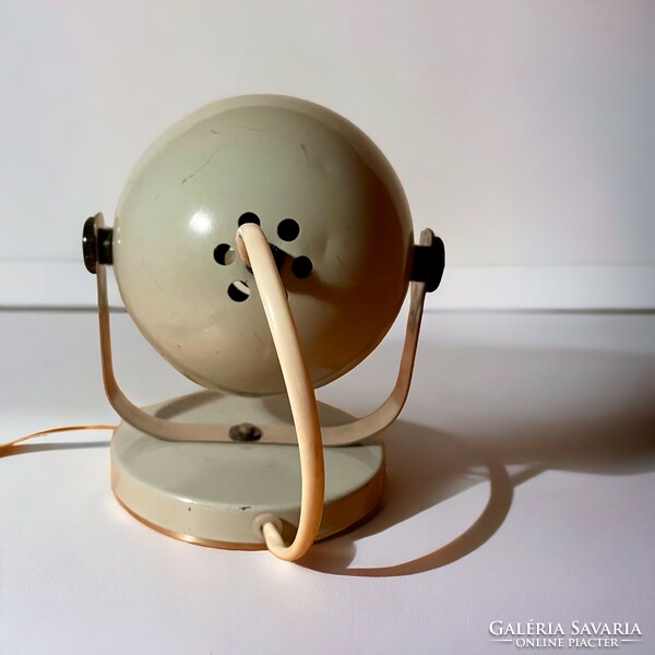Retro, space age design table lamp, wall arm