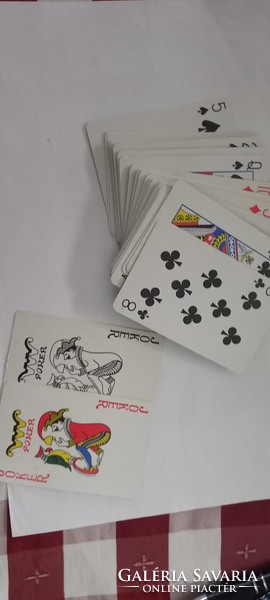 French card pack of 54 cards