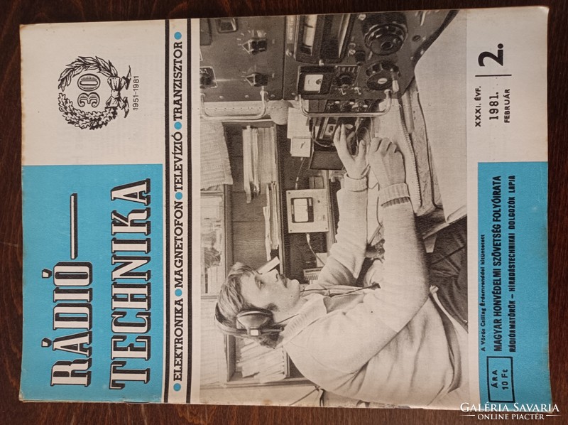 Radio technology 1981 HUF 500/pc