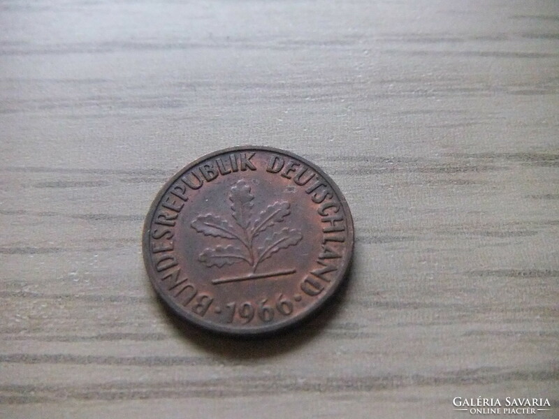 1 Pfennig 1966 ( f ) Germany