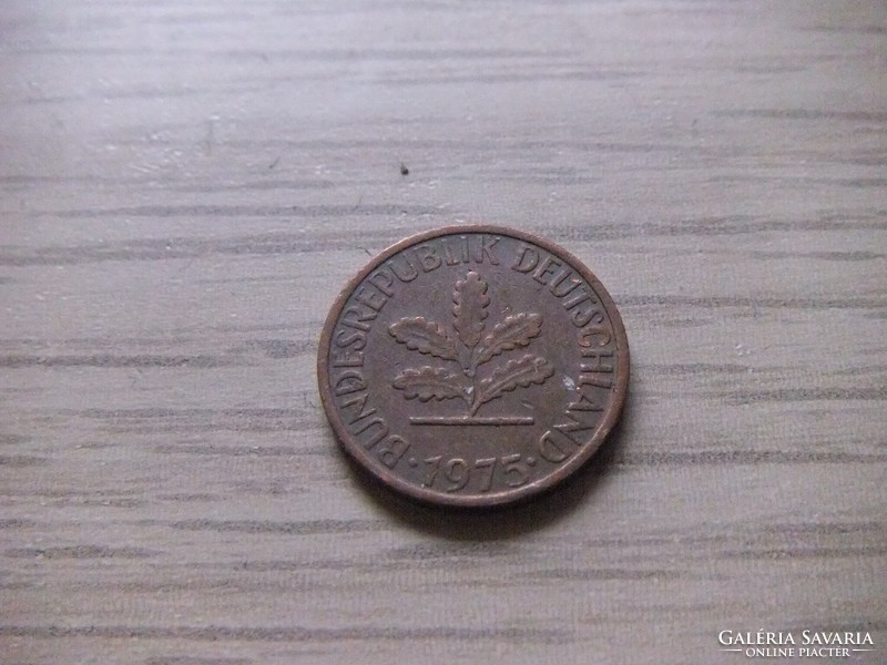 1 Pfennig 1975 ( d ) Germany