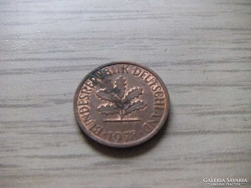 1 Pfennig 1978 ( f ) Germany