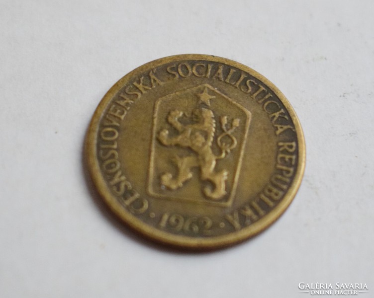 Czechoslovakia 1 crown, 1962, money, coin