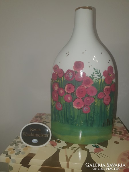 Goebel rosina wachtmeister giardino di rose vase 34 cm 2009