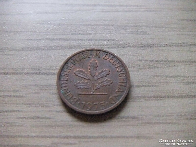 1 Pfennig 1975 ( j ) Germany