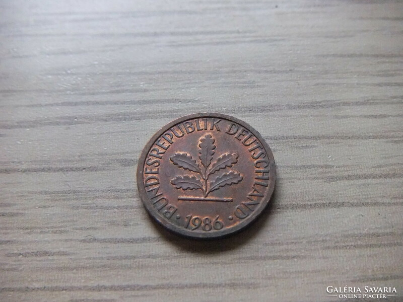 1 Pfennig 1986 ( g ) Germany