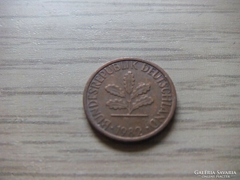 1 Pfennig 1982 ( g ) Germany