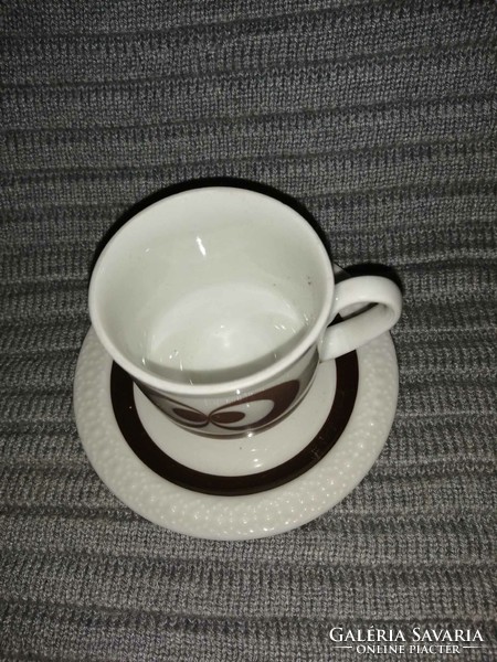 Retro porcelán kávéscsésze aljjal (A5)