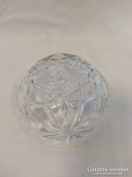 Antique crystal bowl