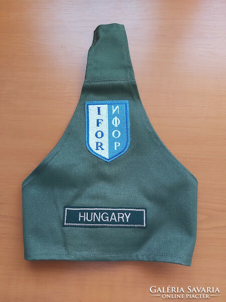 Hungarian ifor armband green technical contingent # + zs