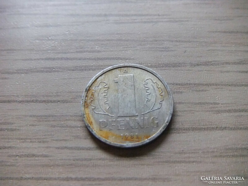 1 Pfennig 1981 ( a ) Germany