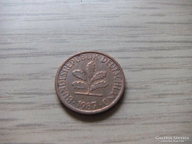 1   Pfennig   1987   (  D  )  Németország