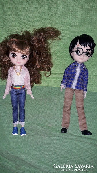 Original spin master harry potter 20 cm deluxe harry potter and hermione gringer figure in one