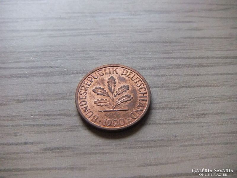 1 Pfennig 1990 ( g ) Germany