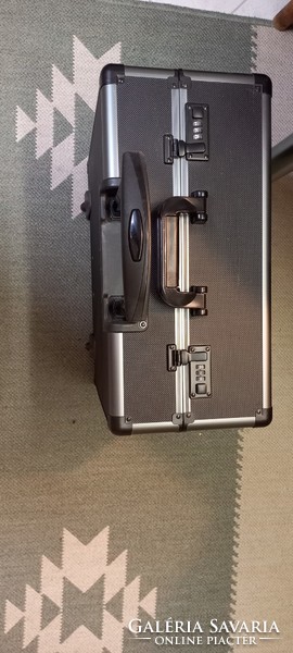 Aluminium utazó/ pilóta koffer