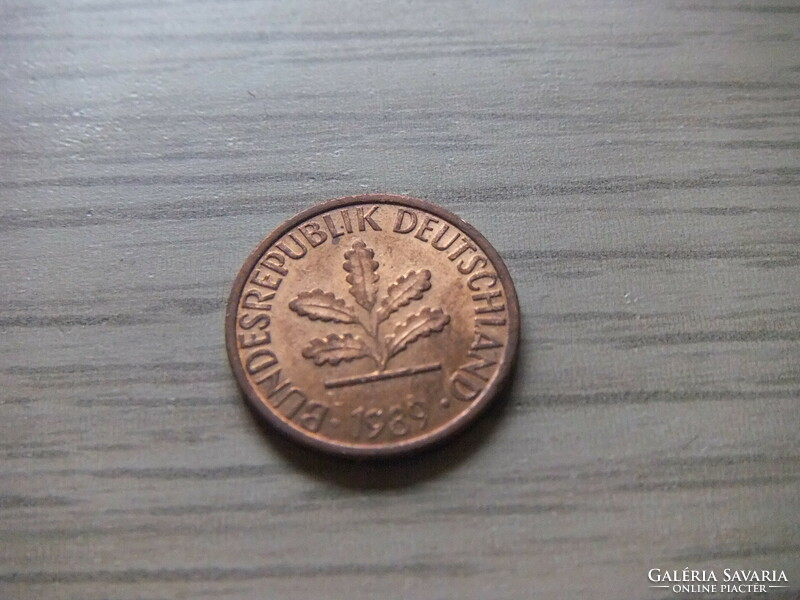 1 Pfennig 1989 ( d ) Germany