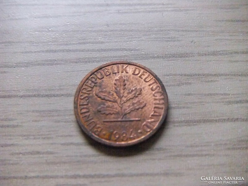 1 Pfennig 1984 ( f ) Germany