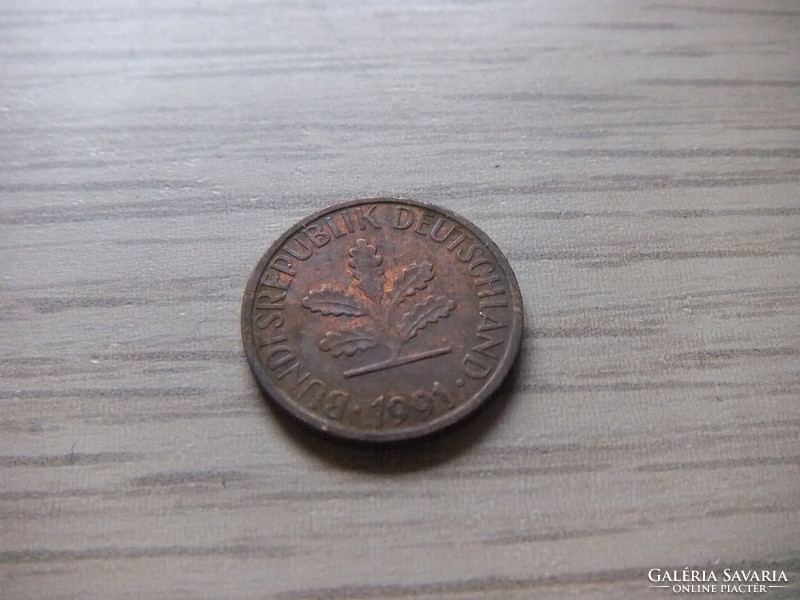 1 Pfennig 1991 ( d ) Germany