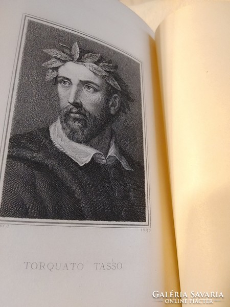 Torquato tasso: the liberated Jerusalem i-ii. [1893] Collector's auction copy!