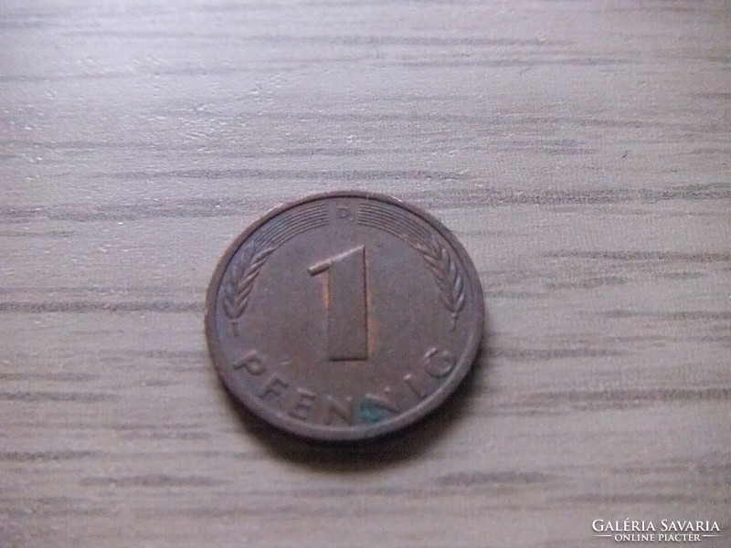 1 Pfennig 1980 ( d ) Germany