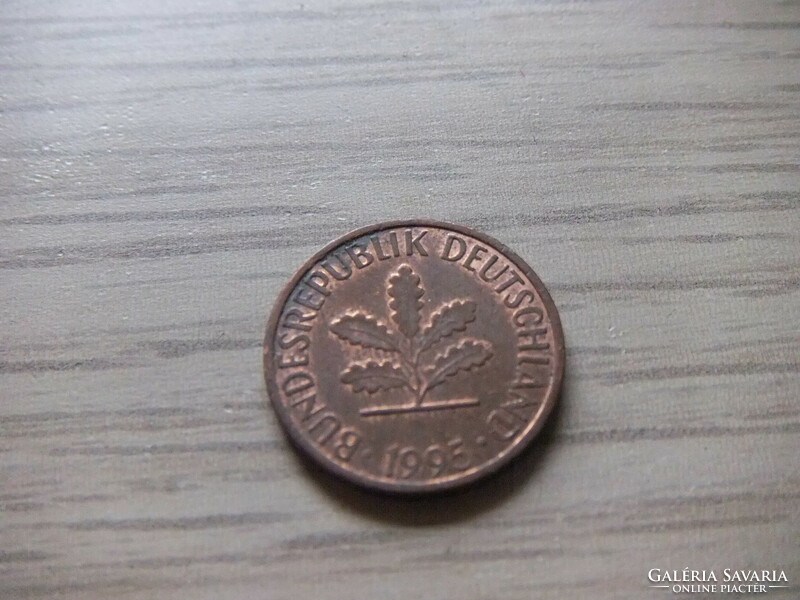 1 Pfennig 1995 ( f ) Germany