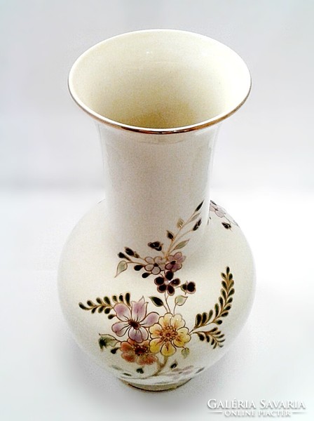 Zsolnay virágos váza (ZAL-R80625)