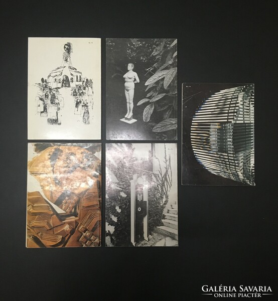 Corvina studio, series of publications presenting visual artists, 5 pcs