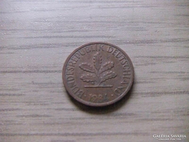 1   Pfennig   1984   (  J  )  Németország
