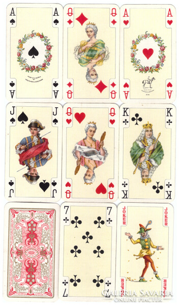 50. Samba canasta triple pack French card piatnik around 1960 3 x (52 cards + 3 jokers)