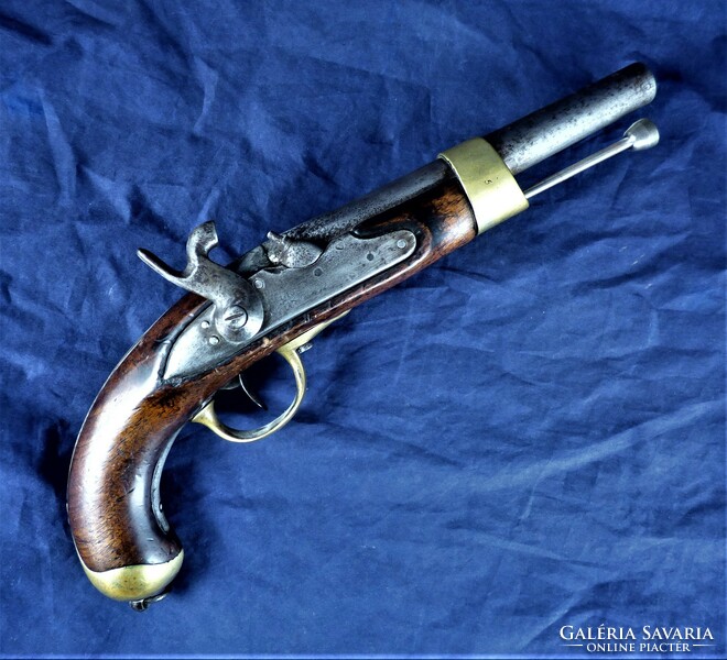 Magnificent front-loading pistol, France, 1809!!!