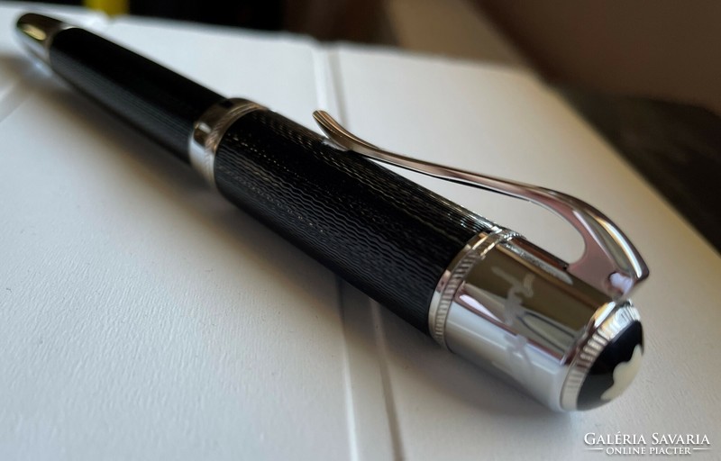 Montblanc jules verne 4810 fountain pen replica - extraordinary!