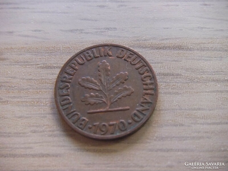 2 Pfennig 1970 ( d ) Germany