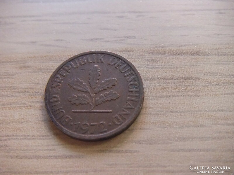 2 Pfennig 1972 ( d ) Germany