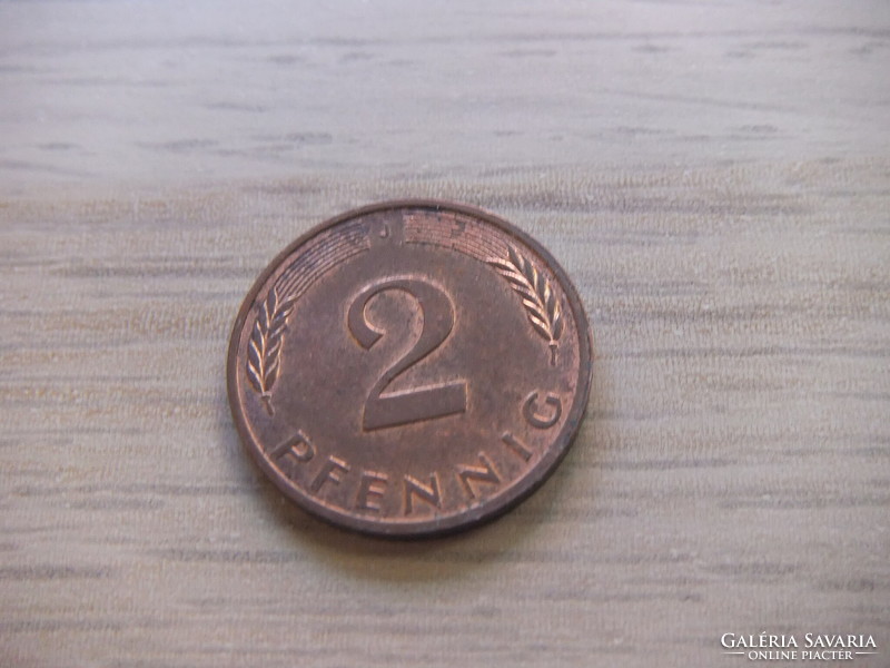 2   Pfennig   1983   (  J  )  Németország
