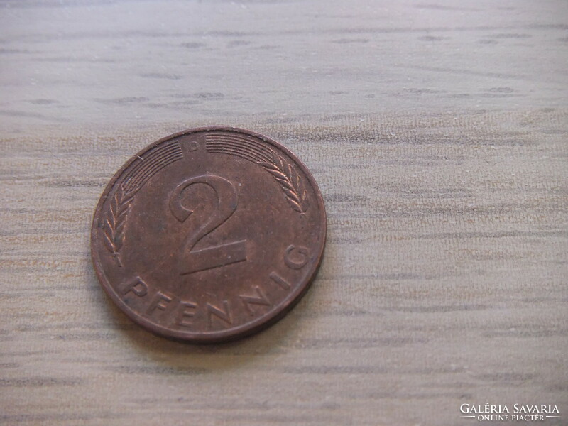 2 Pfennig 1991 ( d ) Germany
