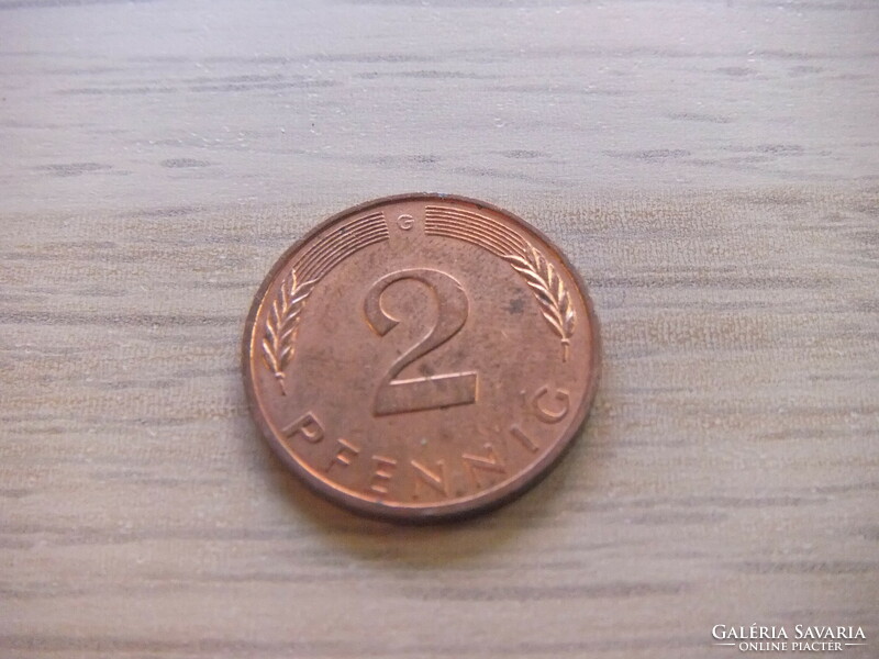 2   Pfennig   1991   (  G  )  Németország