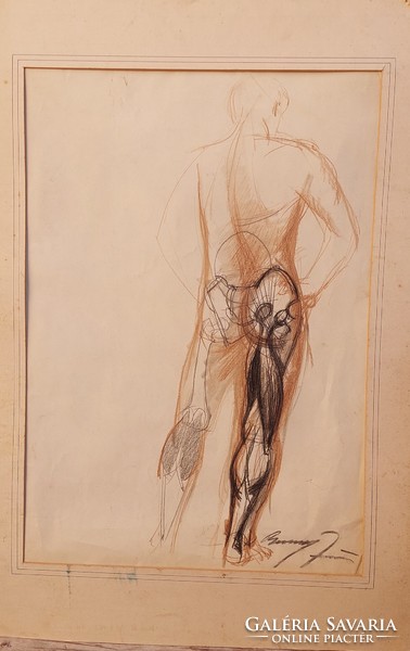 Barcsay Jenő anatómia, eredeti alkotás