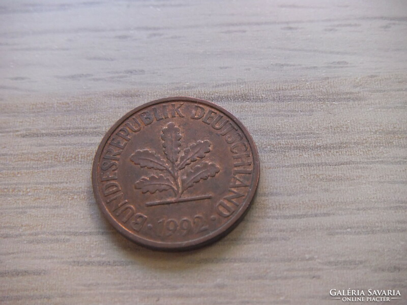 2 Pfennig 1992 ( d ) Germany
