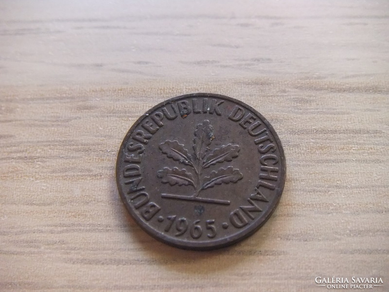 2 Pfennig 1965 ( d ) Germany