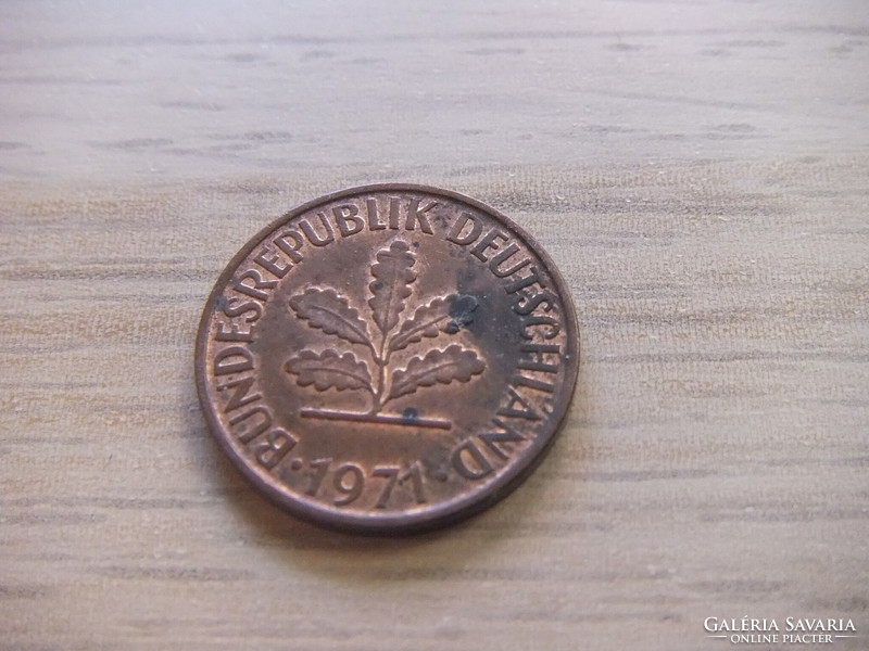 2 Pfennig 1971 ( j ) Germany