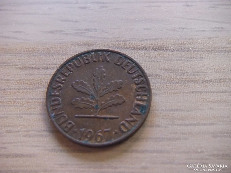 2 Pfennig 1967 ( j ) Germany