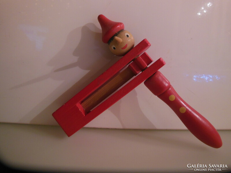 Pinocchio - clapperboard - wooden - 18 x 13 cm - Italian - original - like new - flawless