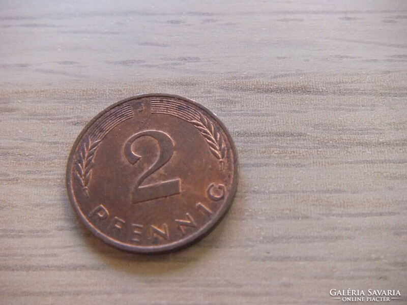 2 Pfennig 1991 ( j ) Germany